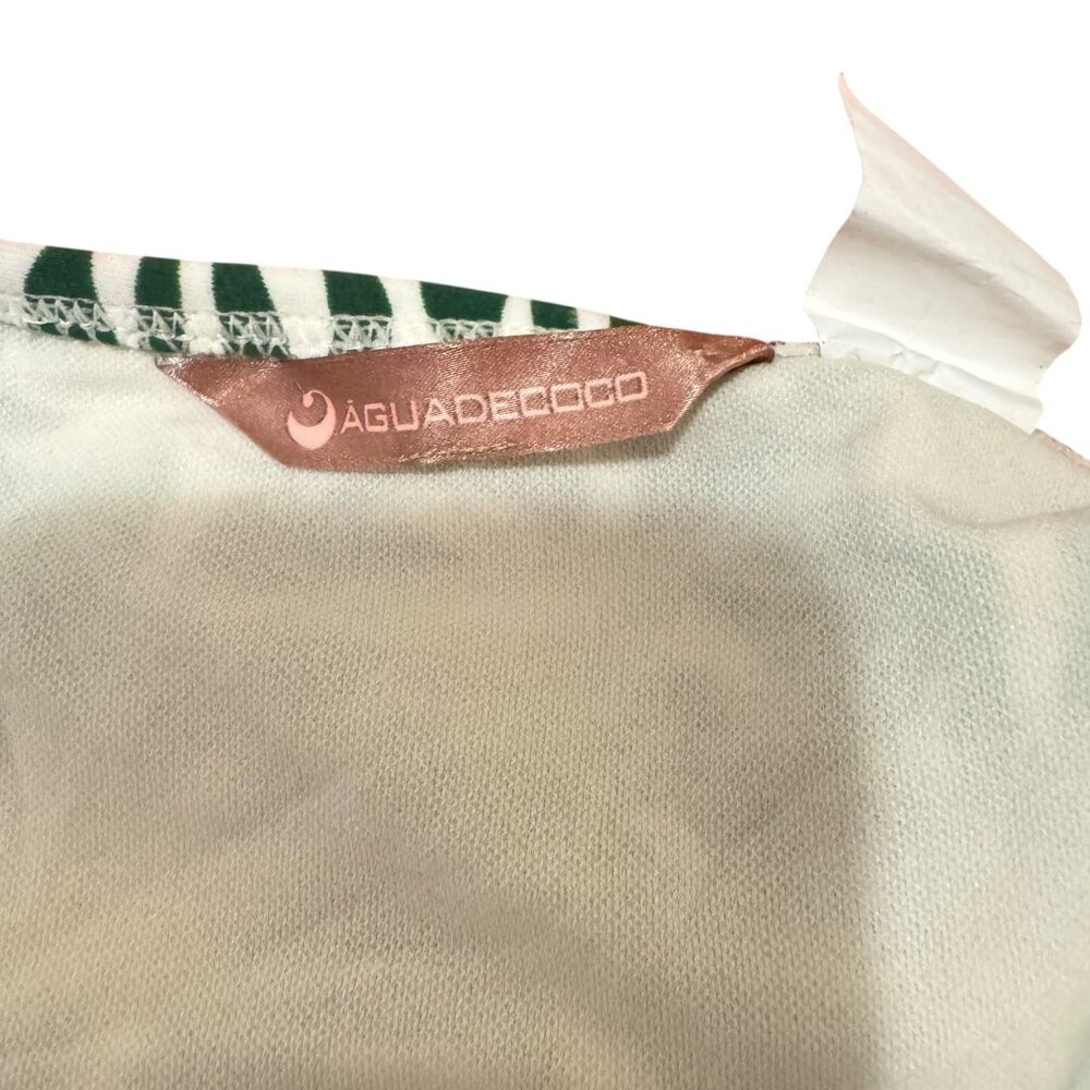 NWT! Agua De Coco Girls 3 Piece Green Coconut Tree Swimwear Cover-up Skirt Size - Picture 5 of 8